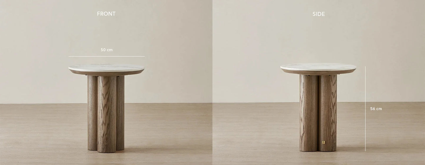 Table d'appoint ronde PANDORA