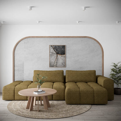 Canapé d'angle modulable en L - COMORA