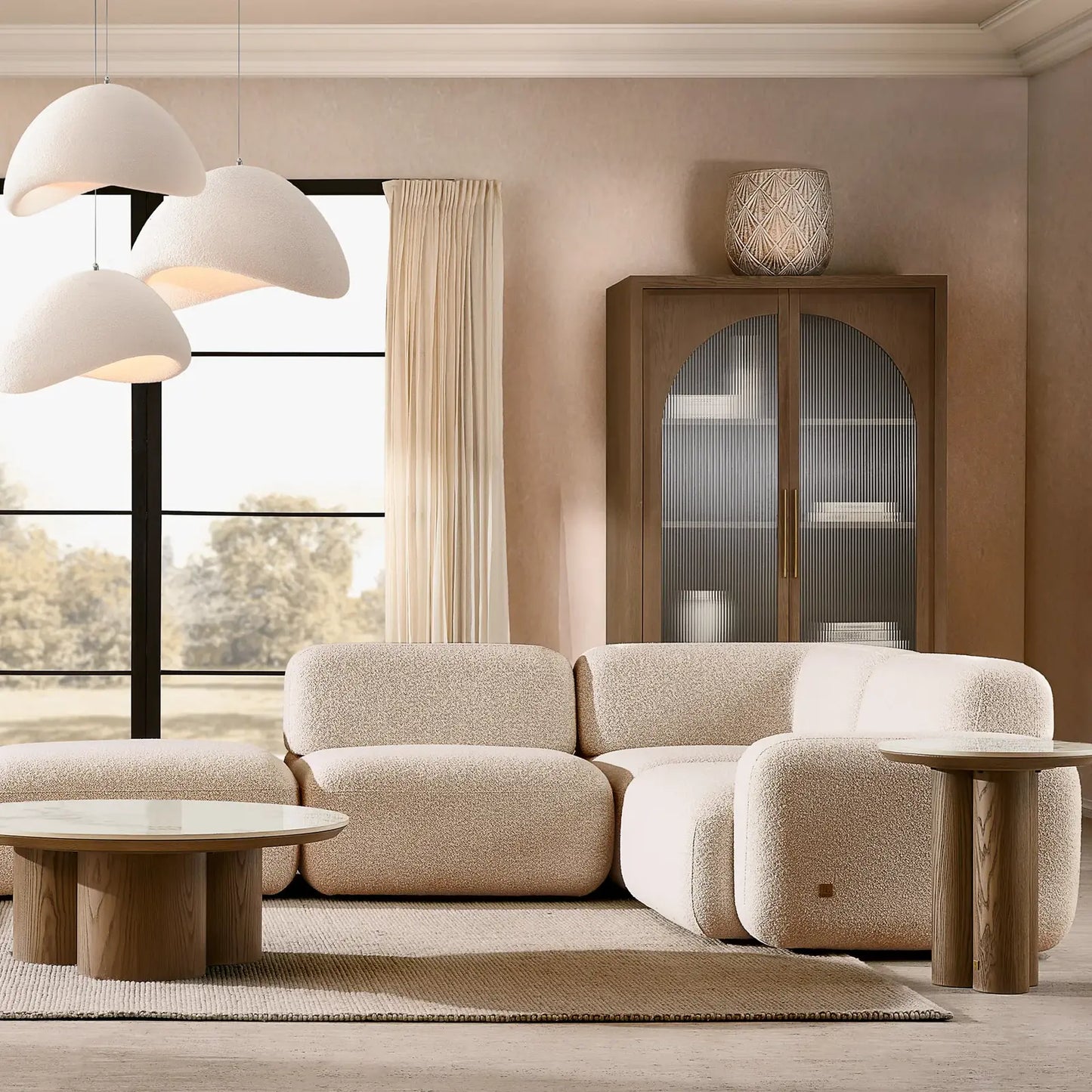 Table d'appoint ronde PANDORA