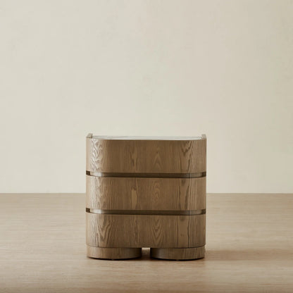 Table de chevet 3 tiroirs