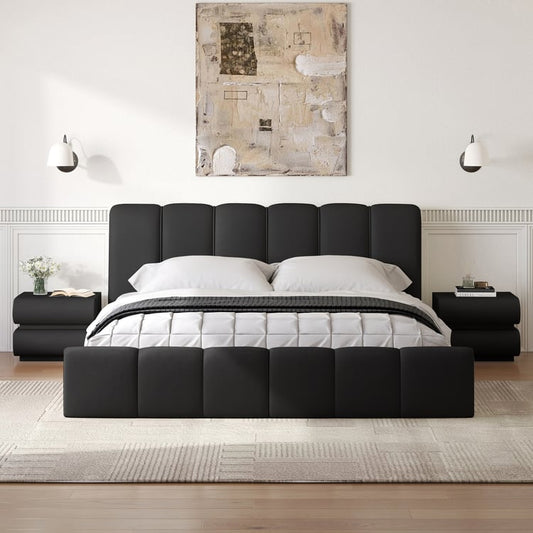 Chambre à coucher
Des designs modernes et élégants pour créer votre espace de repos idéal. Découvrez notre collection de chambres à coucher alliant confort, qualité et style.