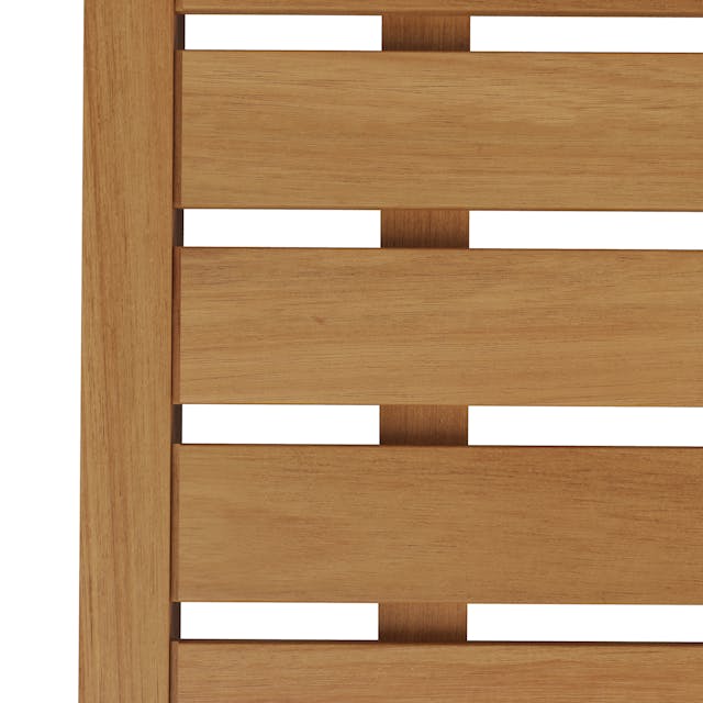 Chaise Longue de Jardin en Bois de Teck (avec Coussin)