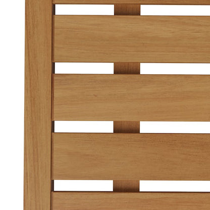 Chaise Longue de Jardin en Bois de Teck (avec Coussin)