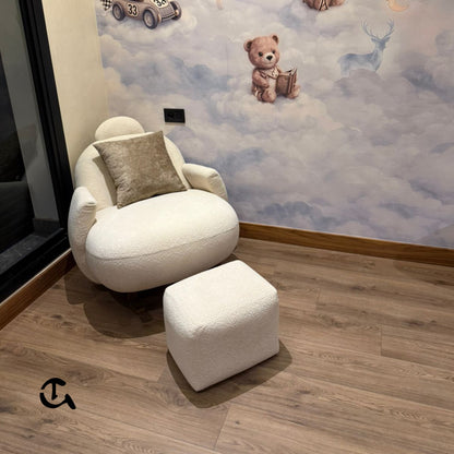 Fauteuil à bascule rembourré - Le confort absolu ✨🛋️