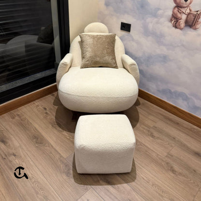 Fauteuil à bascule rembourré - Le confort absolu ✨🛋️