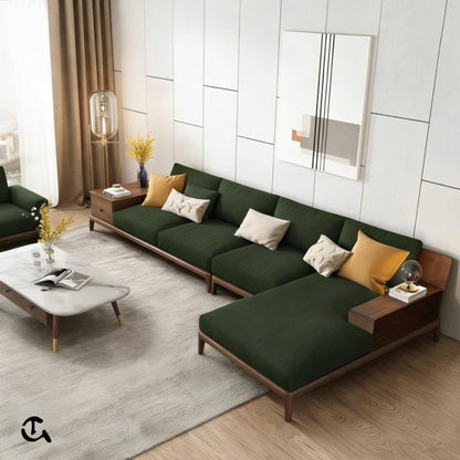 Salon Scandinave en Bois Massif