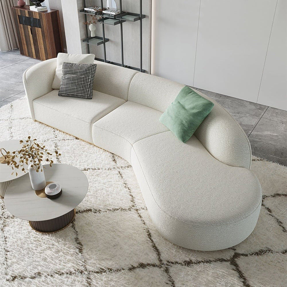 Salon Moderne Design Curviligne