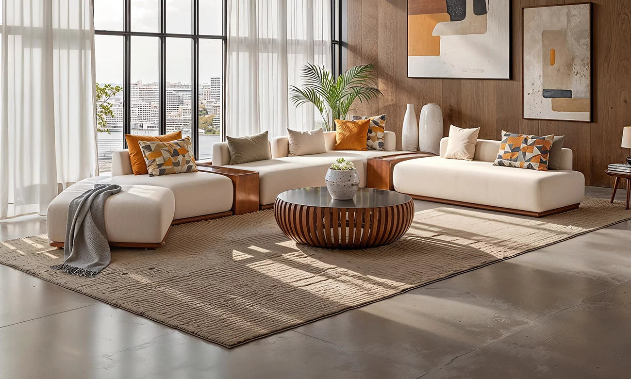 "L’Horizon Noyer"salon