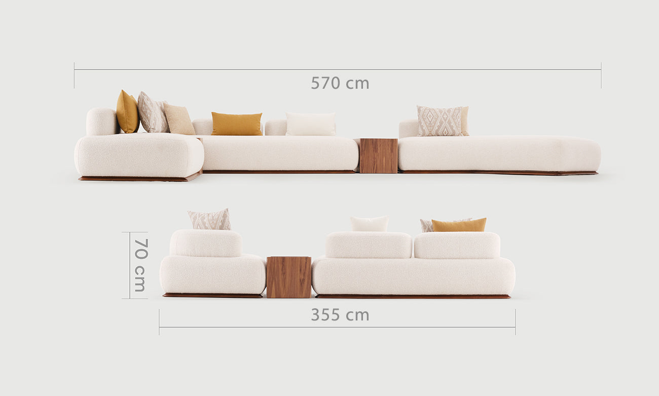 "L’Horizon Noyer"salon