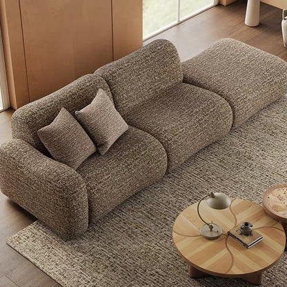 Canapé Modulaire Céleste
Design contemporain et confort absolu : structure en bois massif avec assise ultra-moelleuse en mousse HR et plumes.